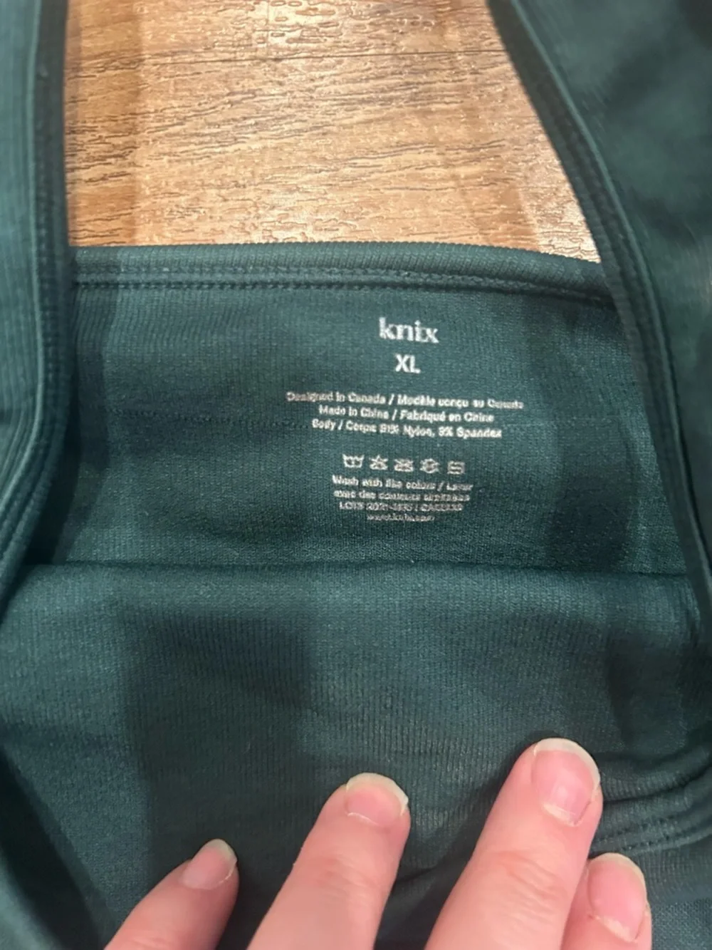 Knix square neck Crop Tank - Picture 2 of 5